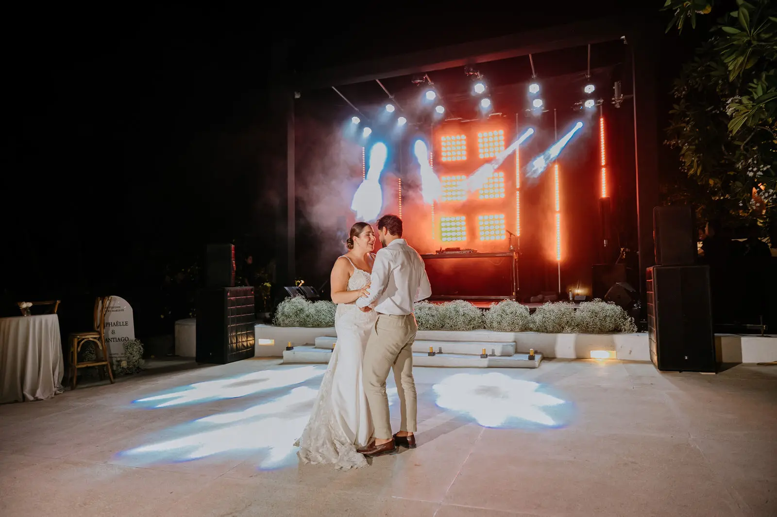 Boda de Raphaëlle & Santiago